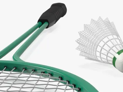 Sport Rackets Collection 2 3D model
