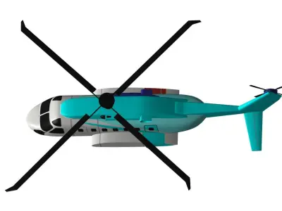 Sikorsky S-92 3D model