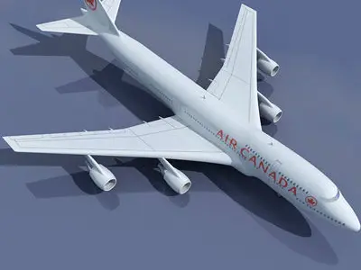 Air Canada Boeing 3D model