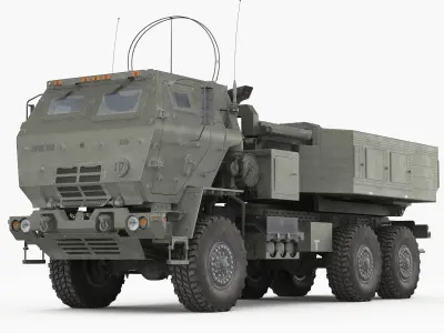 M142 HIMARS GMLRS 3D model