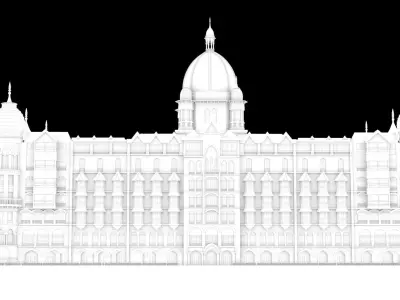 Hotel Taj Mumbai 3D Model 3D model