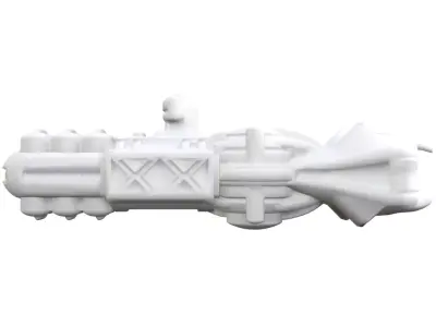 Space Freighter Protector 3D print model