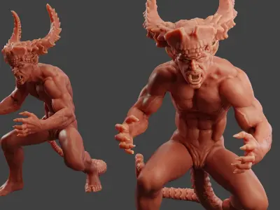 Diablo Model 001 3D print model