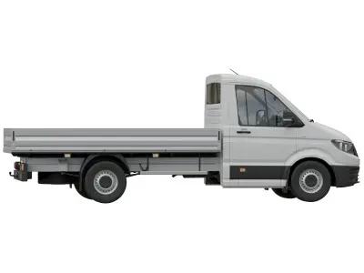 MAN TGE Flatbed Truck 3D model