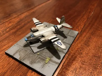 American WW2 Aircraft 3D print model