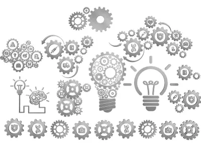 Industrialelements Low-poly 3D model