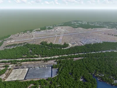 Wilkes-Barre Scranton International Airport 3D model