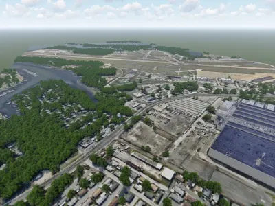 Martin State Airport 3D model