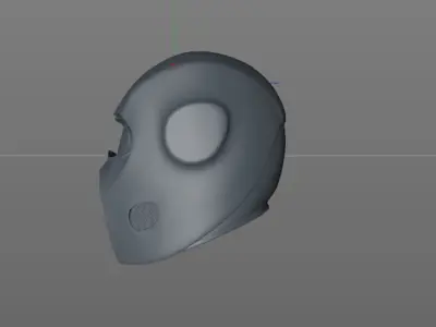 Star wars style scifi Helmet Free 3D model