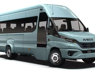 Iveco eDaily Tourus L5H3 2024 3D model
