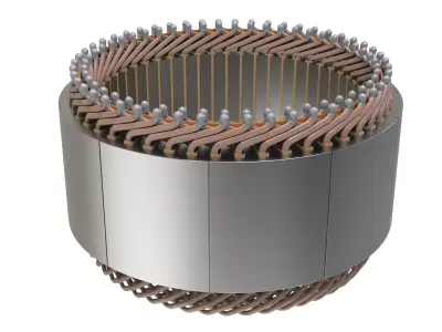 Hairpin winding 3D model purchase
