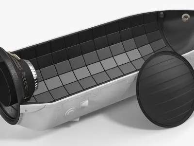 Spaceship Payload Capsule 3D model