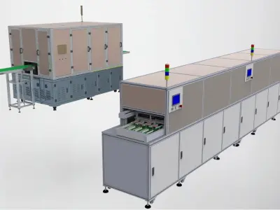 Dispensing and curing all-in-one machine 3D model