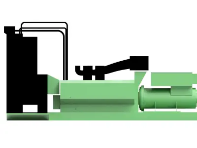 Diesel Generator 3D model purchase