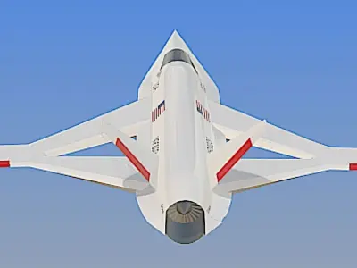 Lockheed Martin X-59 Quesst 3D model