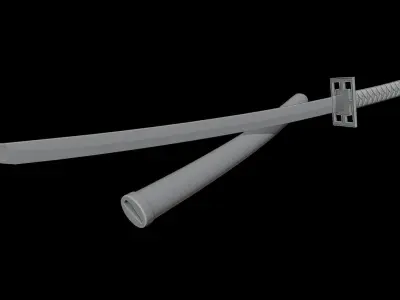 Senbonzakura Sword Model Free 3D model