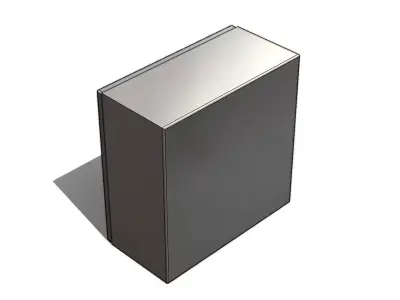 Painel Eletrico 250 x 500 x 500 Electrical Panel 3D model