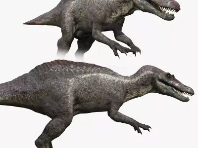 Suchomimus Tenerensis - 8K animated 3D model