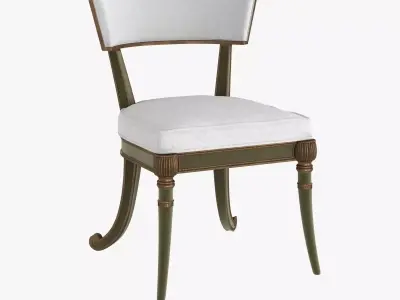  Alfonso Marina -regency klismos side chair 3D model