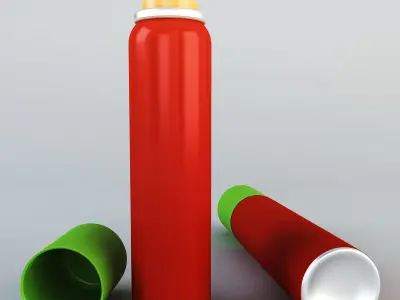 Spray can 100ml v 2 3D model