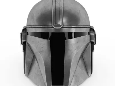 Helmet Mandalorian 3D model