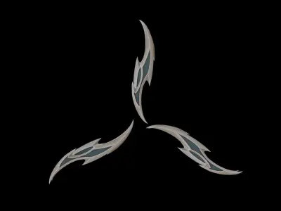 Irelia Blade Free low-poly 3D model