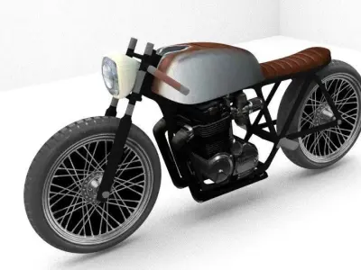 Simplified Bike Free 3D model