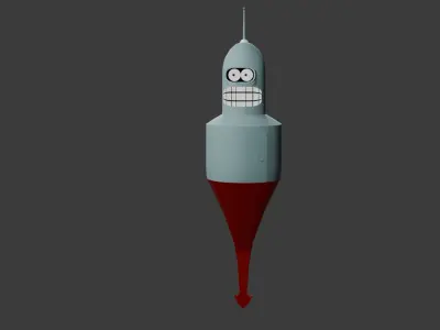 Bender Lure Free 3D print model
