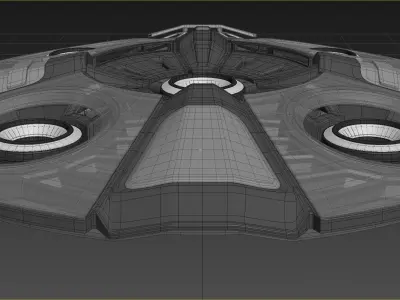 Supra Turbinnium Ultimate Drone 01 3D model
