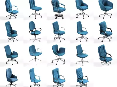 17 office chair pack collection 