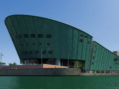 Photorealistic Commercial Buiding Collection 3D model