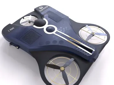 DRONE CONCEPT Free 3D model