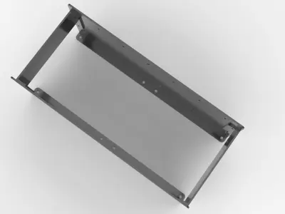 Hdd Suport 6 Slot Server Part 3D model