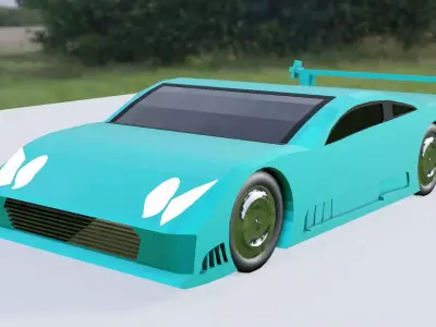 Race Car  Free 3D model