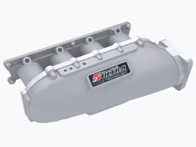 Skunk2 K20A2 Ultra Race Intake Manifold Low-poly 3D model
