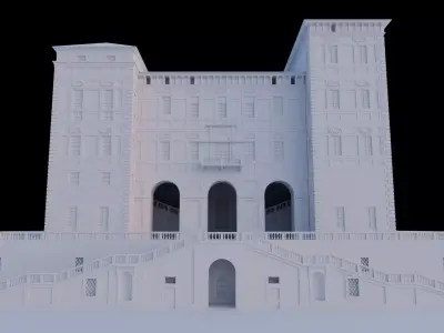 Castello di Aglie - High-Quality 3D model