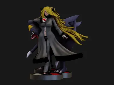 POKEMON GARCHOMP - 1TO10 STL FILE 3D PRINT MODEL 3D print model