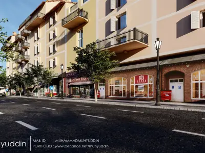 SUR DE FRANCIA BUILDING MDOEL 3D model