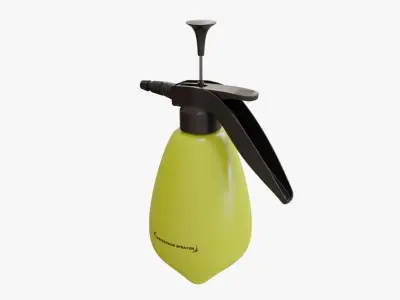 Garden plant water sprayer 3D model