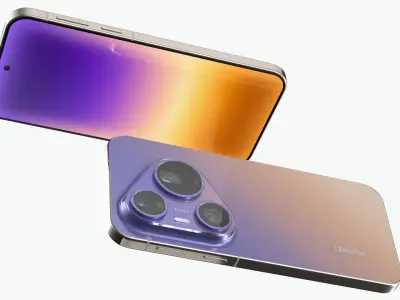 Huawei Pura 90 Pro Max All Colors 3D model