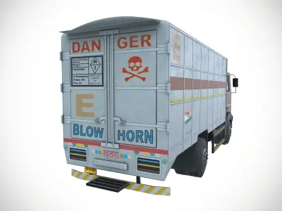 Mining Explosives Transport Truck  3D model