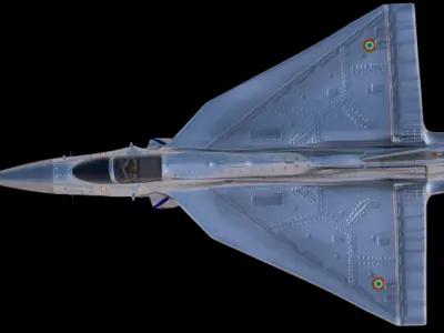 Hal Tejas 3D model