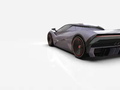 TurboFan Runner Kit Rim 3D model