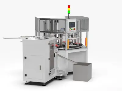 Automatic Chocolate Heart Box Forming Machine 3D model