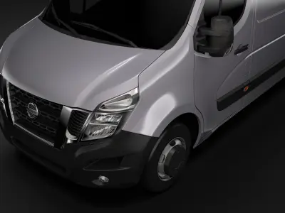 Nissan NV 400 L4H3 Van 2017 3D model