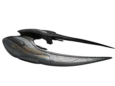Battlestar Galactica Ship 3D model