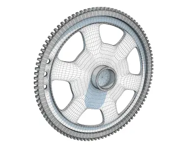 Flexplate Engine Flywheel 3D model
