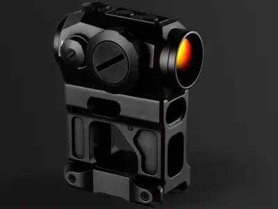 Sig Sauer Romeo5 Red Dot Sight 3D model