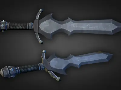 Sword Collection Vol 1 Low-poly 3D model