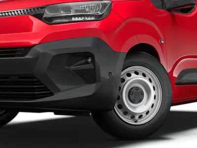 Citroen Berlingo Van SWB 2024 3D model